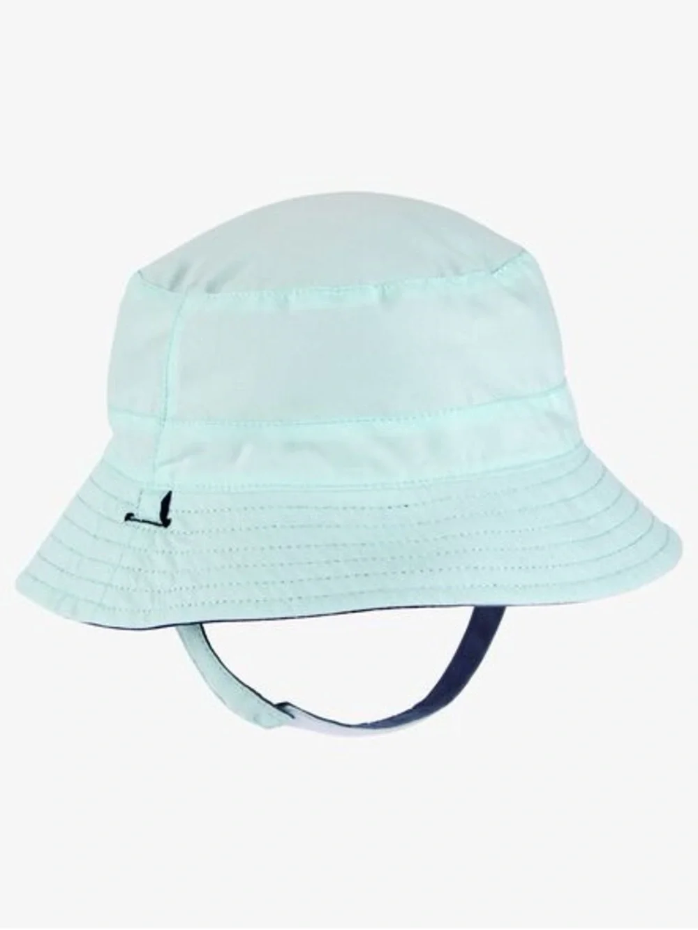 Carter's Reversible Baby Sun Bucket Hat Navy Blue Mint Green Swim Cap 12-24M